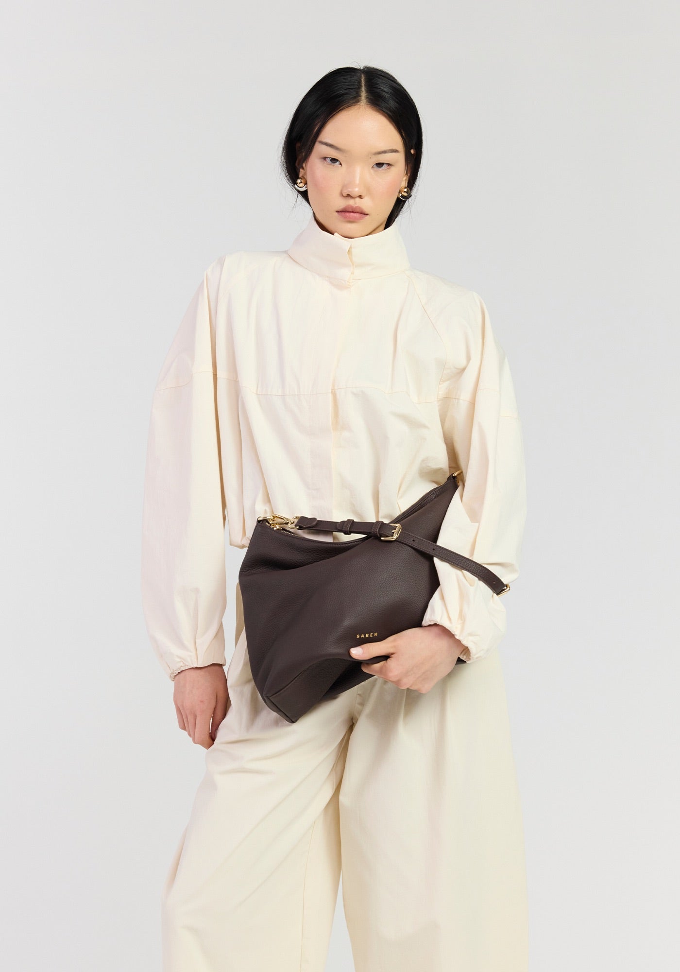 Miki Shoulder Bag - Cacao Luxe