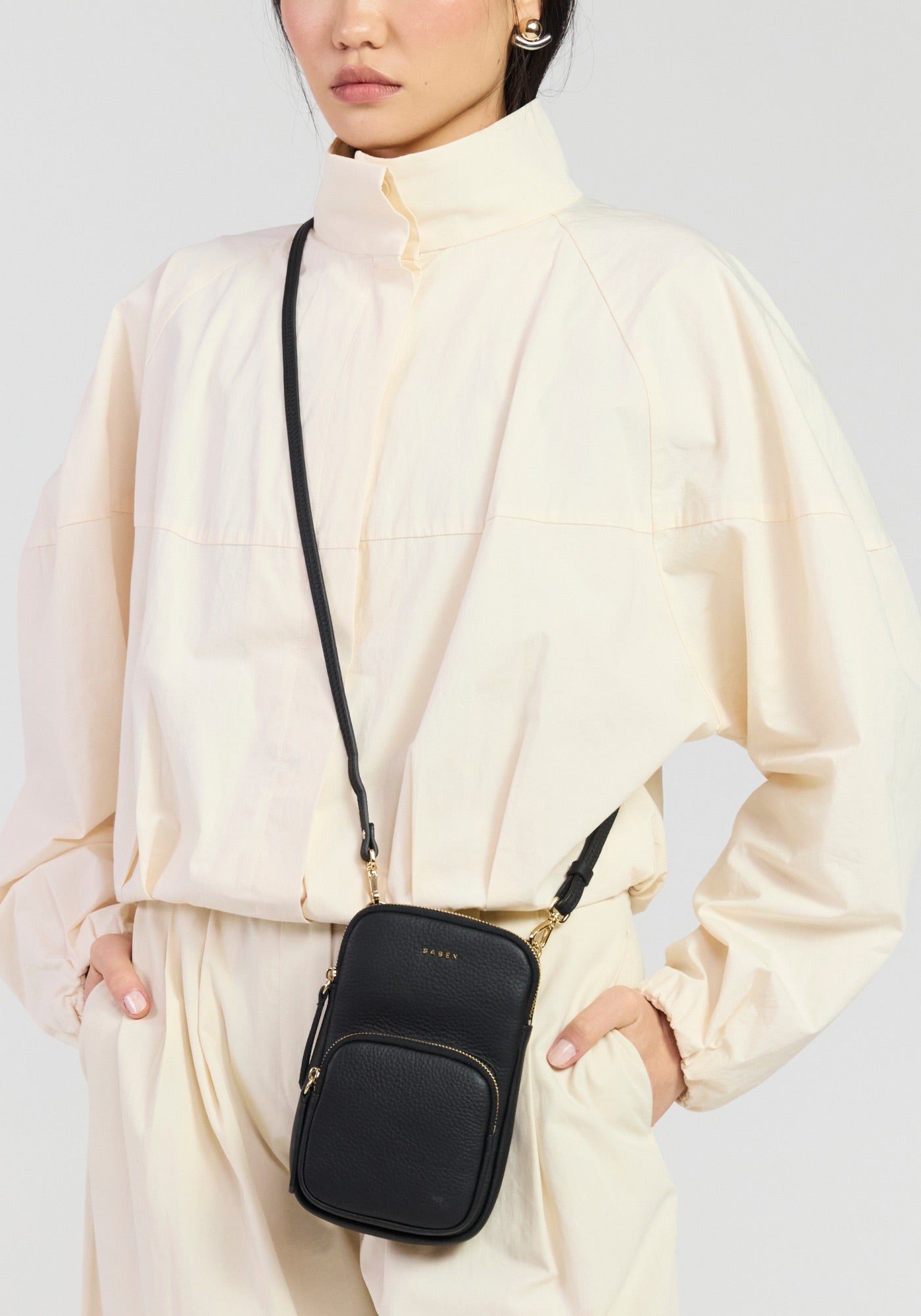 Nikko Luxe Pocket Phone Sling - Willow Luxe