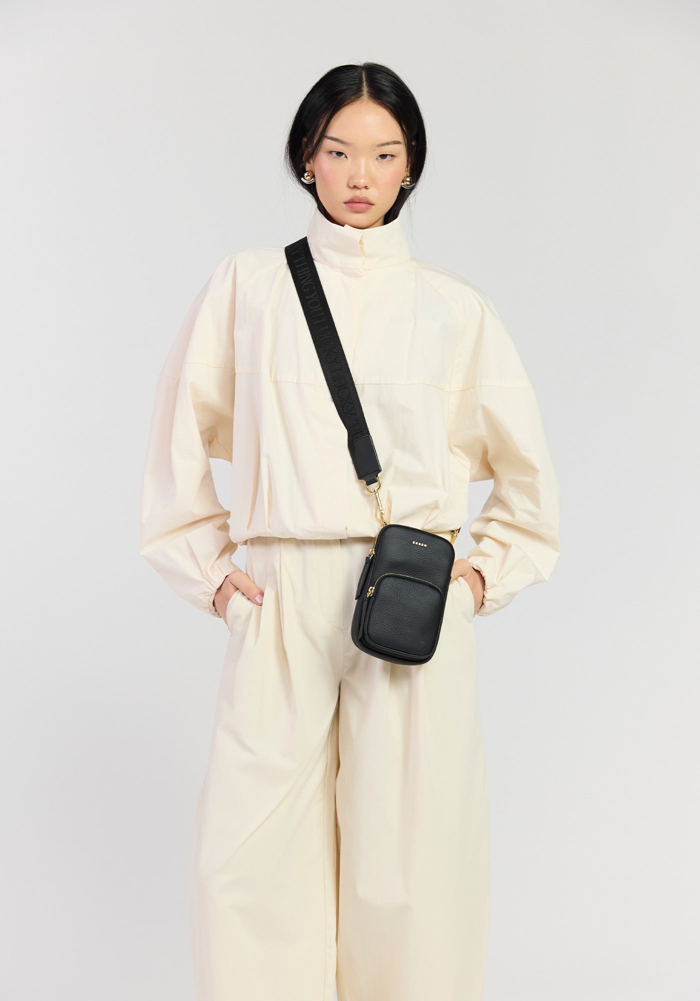 Nikko Luxe Pocket Phone Sling - Willow Luxe