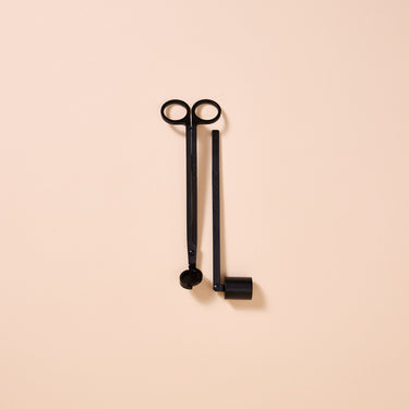 Candle Care Kit - Silver / Black