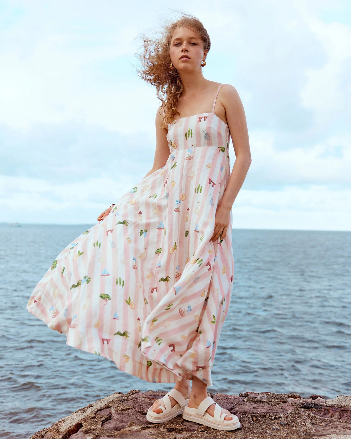 Boat Days Maxi Dress