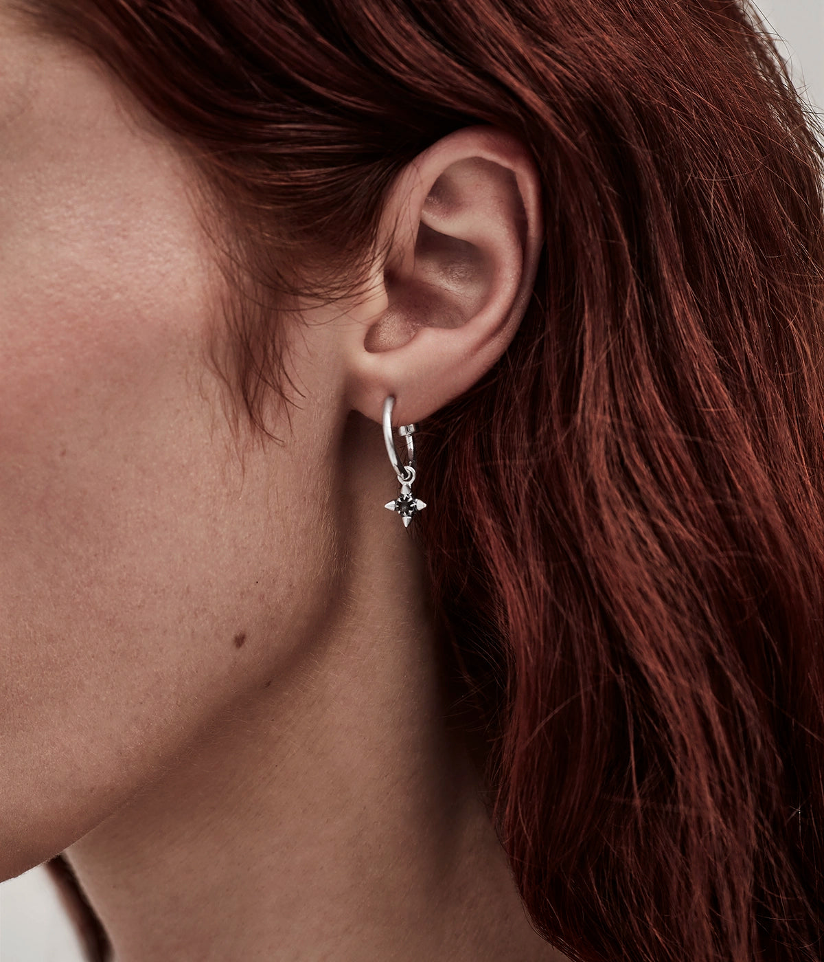 Oracle Mini Star Anchor Earrings