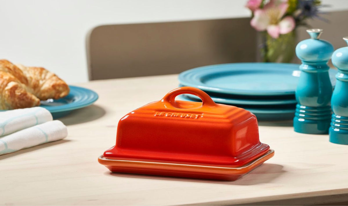 Stoneware Butter Dish