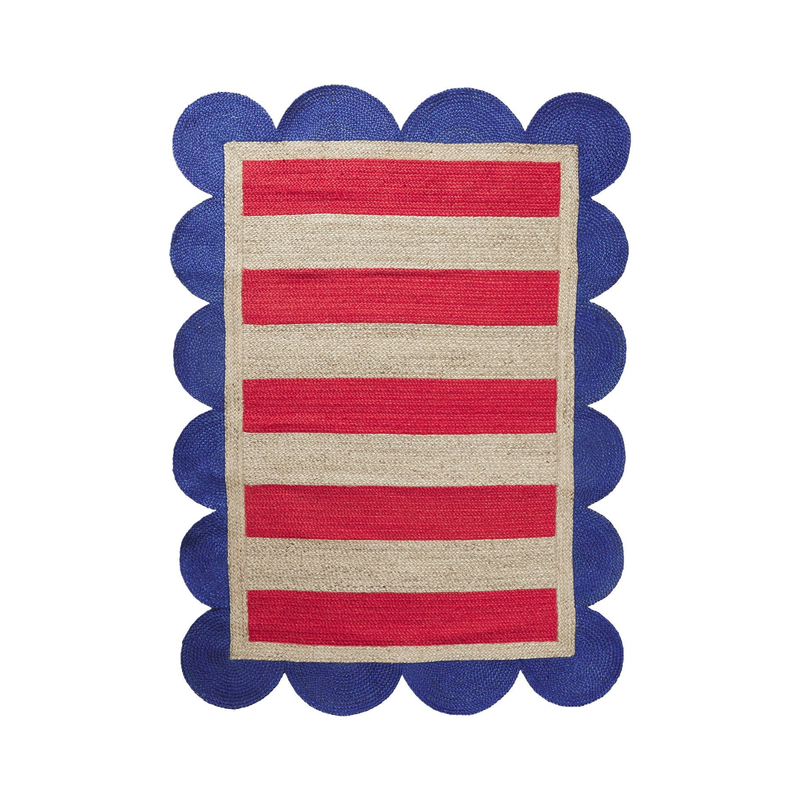 Neomi Jute Rug - Poppy 150 x 210 cm