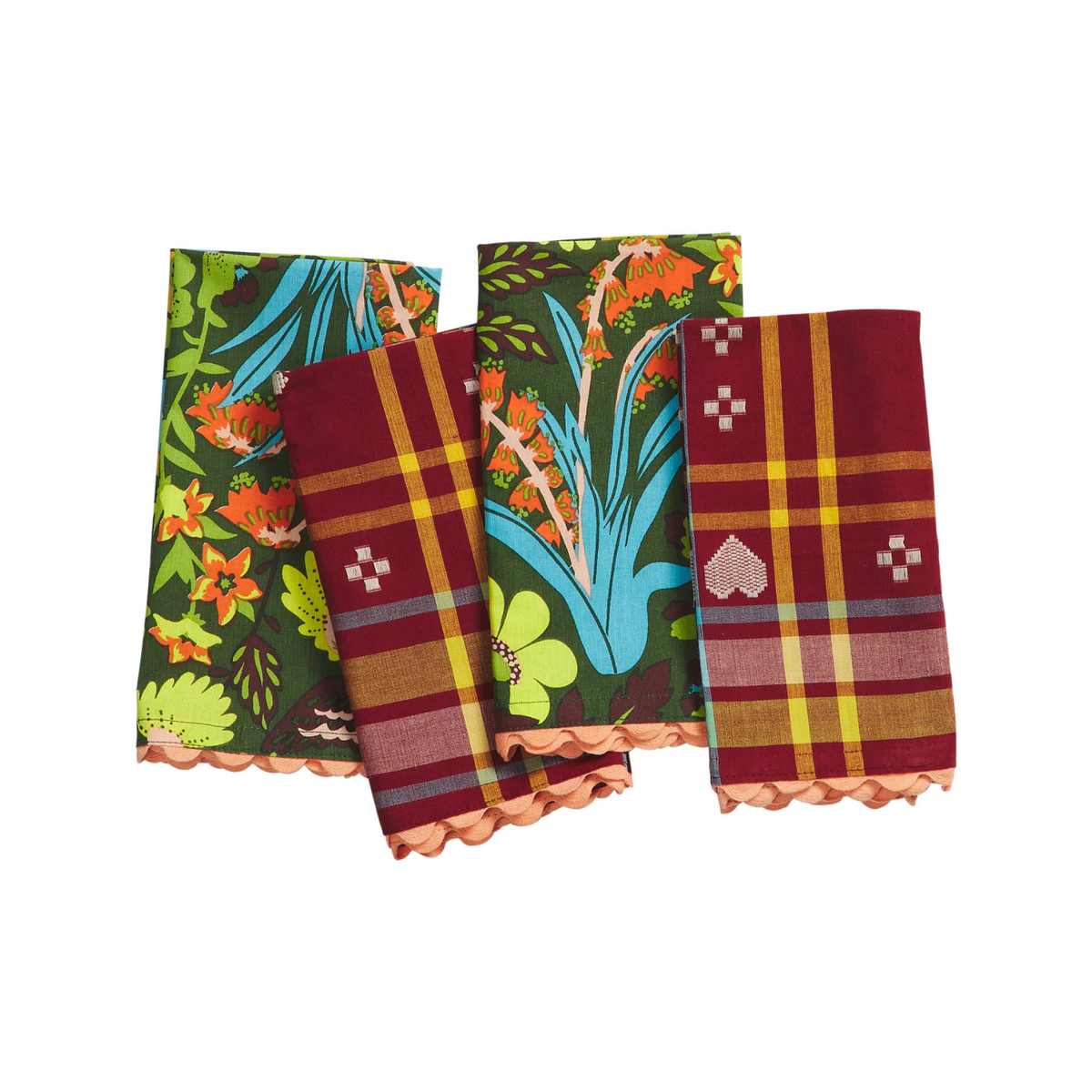 Josephine Cotton Napkin Set - Sienna
