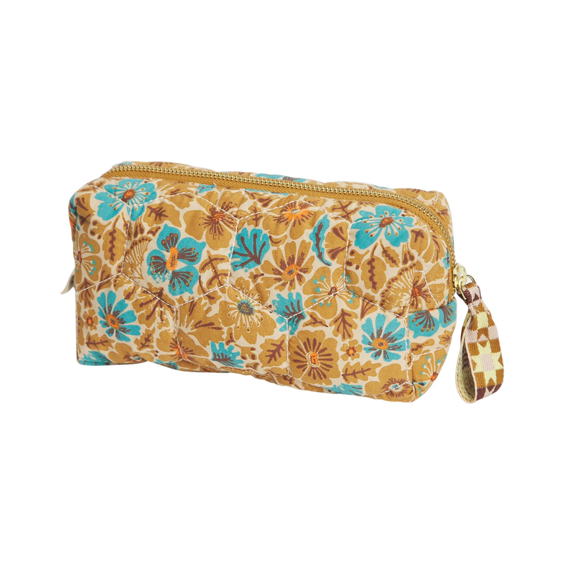 Magnolia Travel Pouch - Turquoise