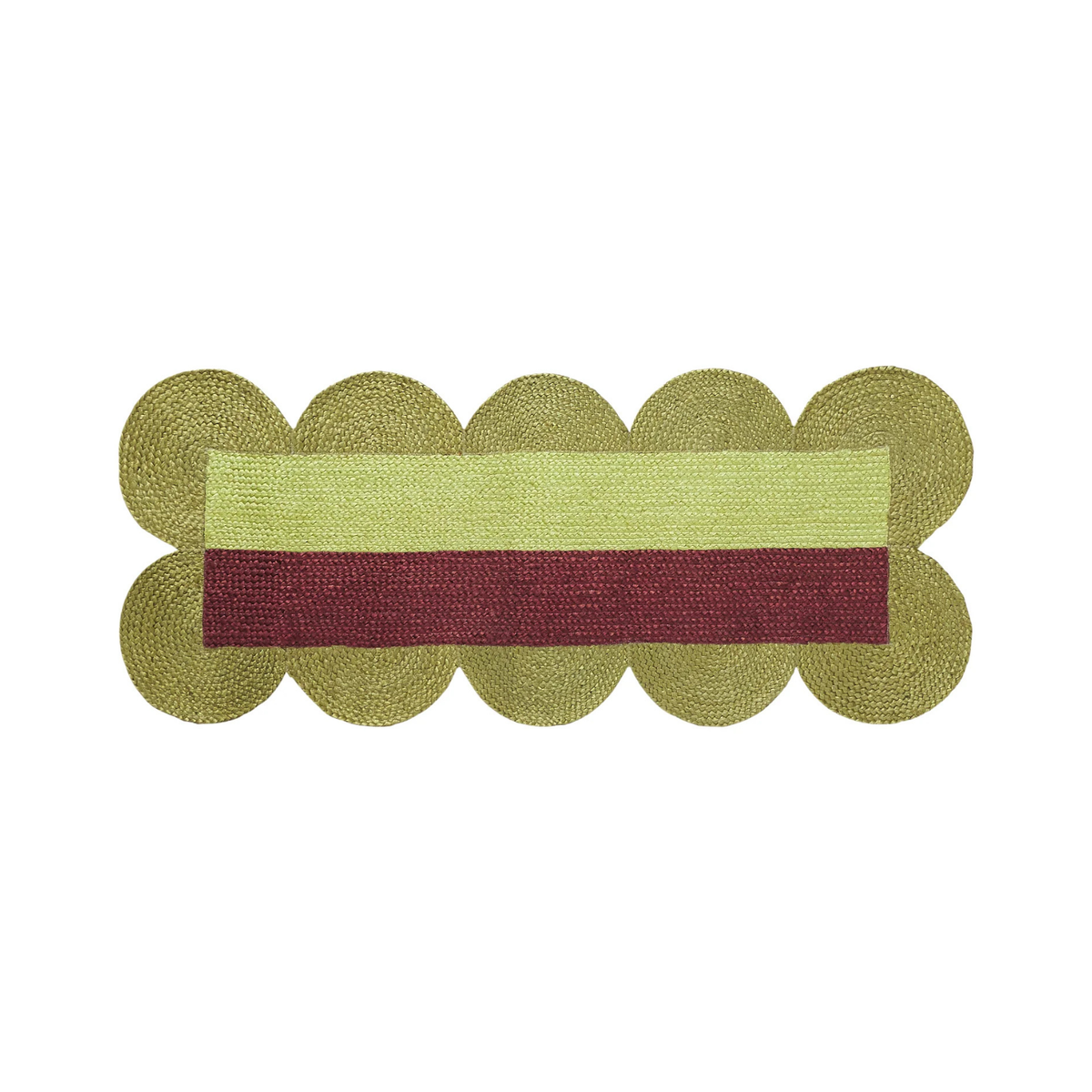Neomi Jute Runner - Cactus Green