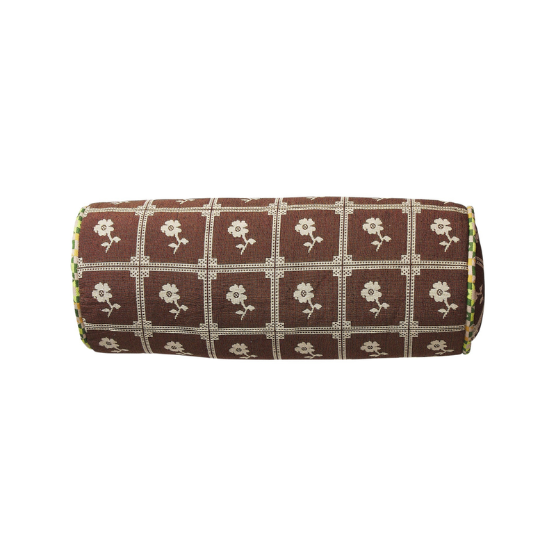 Bonny Jacquard Bolster Cushion Feather Insert