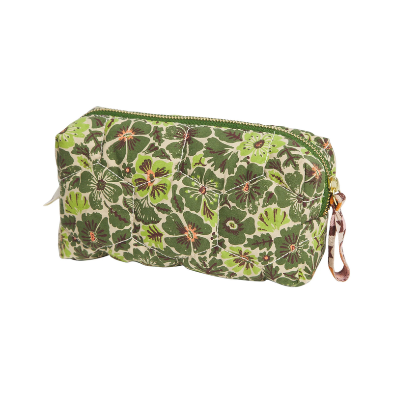 Magnolia Travel Pouch - Cactus Green