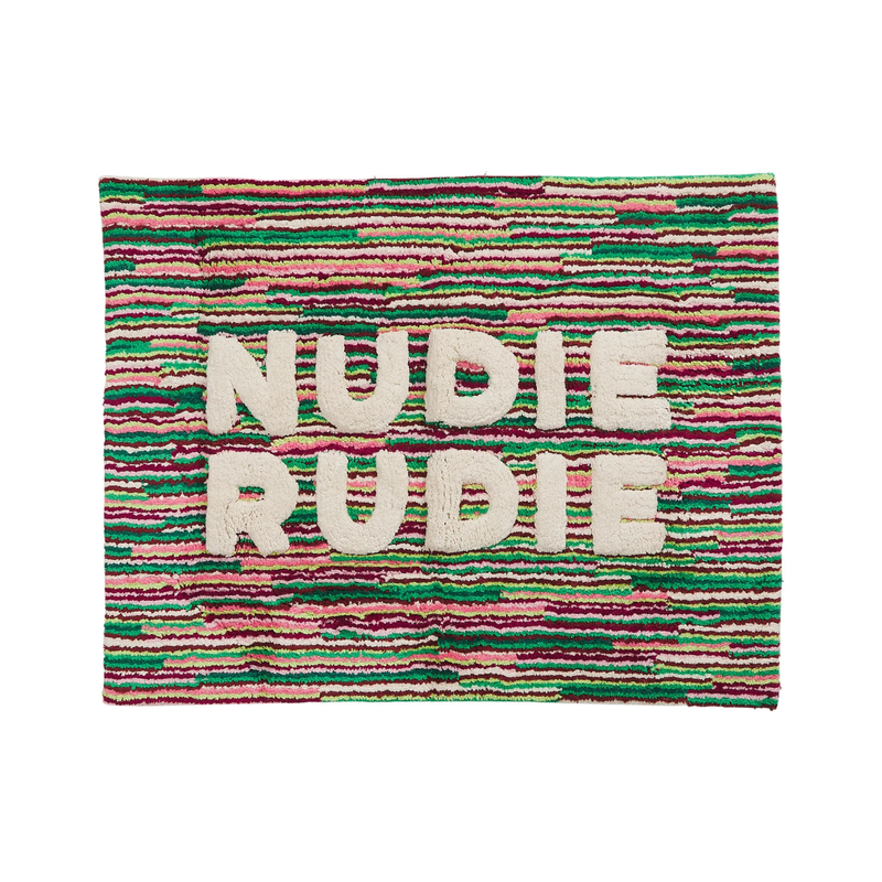 Tula Nudie Bath Mat - Rosewood
