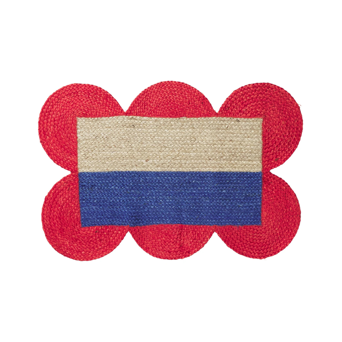 Neomi Jute Mat - Poppy