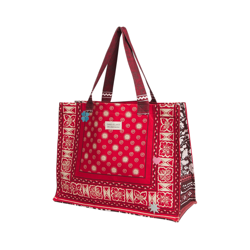 Odessa Tote Bag - Poppy