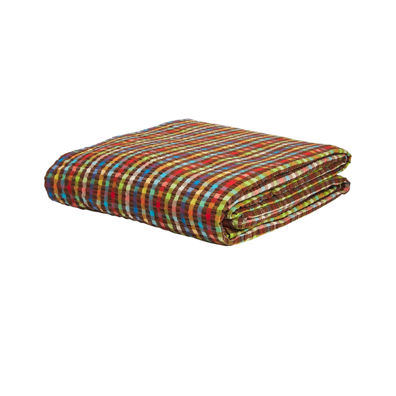 June Cotton Seersucker Sheets Fitted Sheet