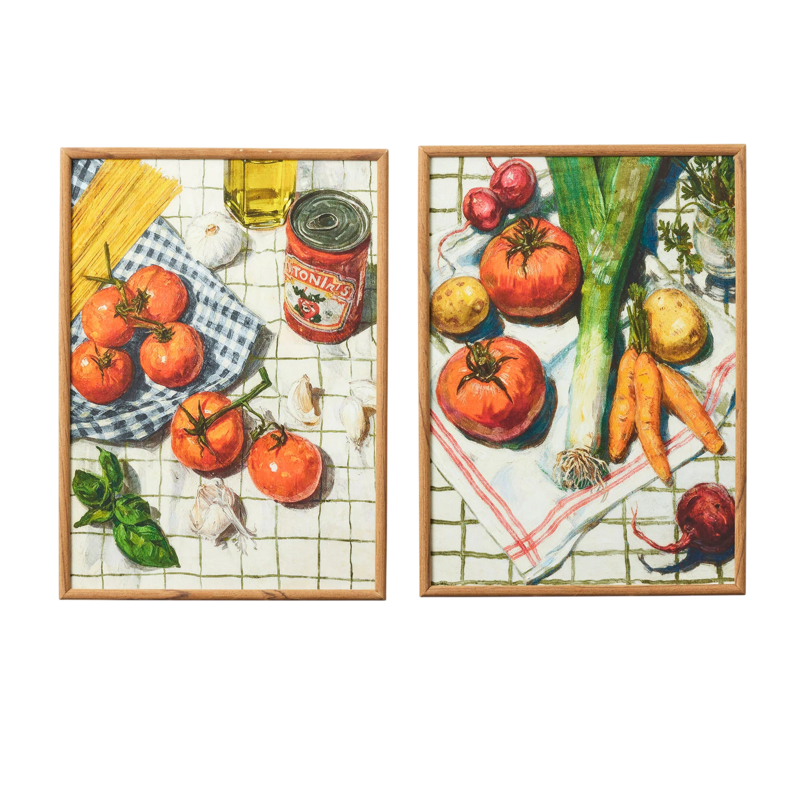 Salsa Framed Glass Print Assorted