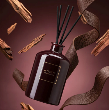 Fragrance Diffuser 300ml - Vintage Leather & Cedarwood