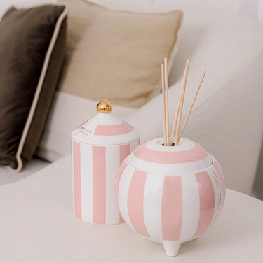 Ceramic Diffuser 350ml - Raspberry, Honey & Musk