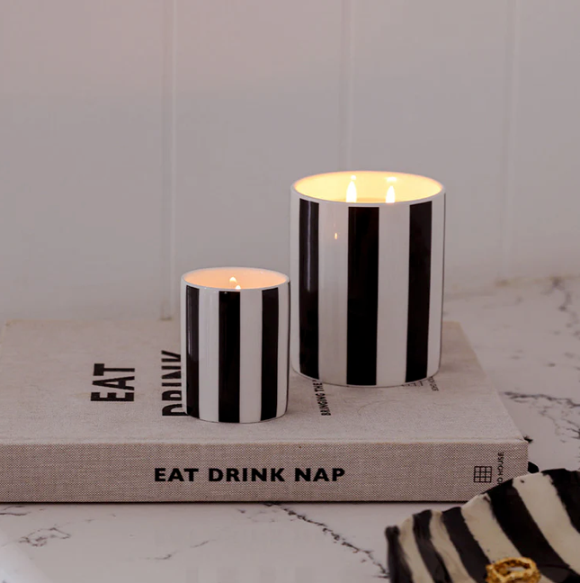Ceramic Candle 100g - Jasmine, Amber & Saffron
