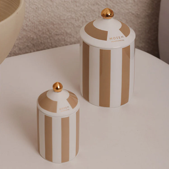 Ceramic Candle 100g - Patchouli, Pear & Oud