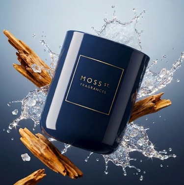 Soy Candle 300g - Sandalwood & Sea Salt