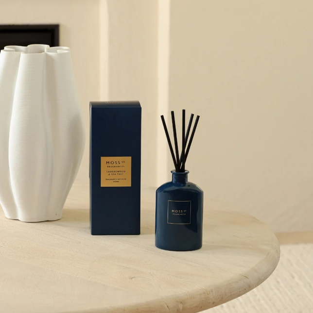 Fragrance Diffuser 300ml - Sandalwood & Sea Salt