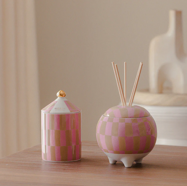 Ceramic Candle 360g - Teak & Neroli