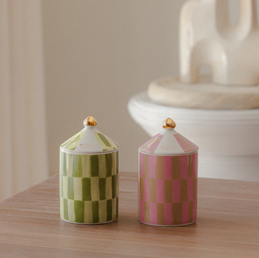 Ceramic Candle 360g - Thyme & Olive Leaf