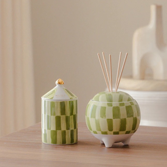 Ceramic Diffuser 350ml - Thyme & Olive Leaf