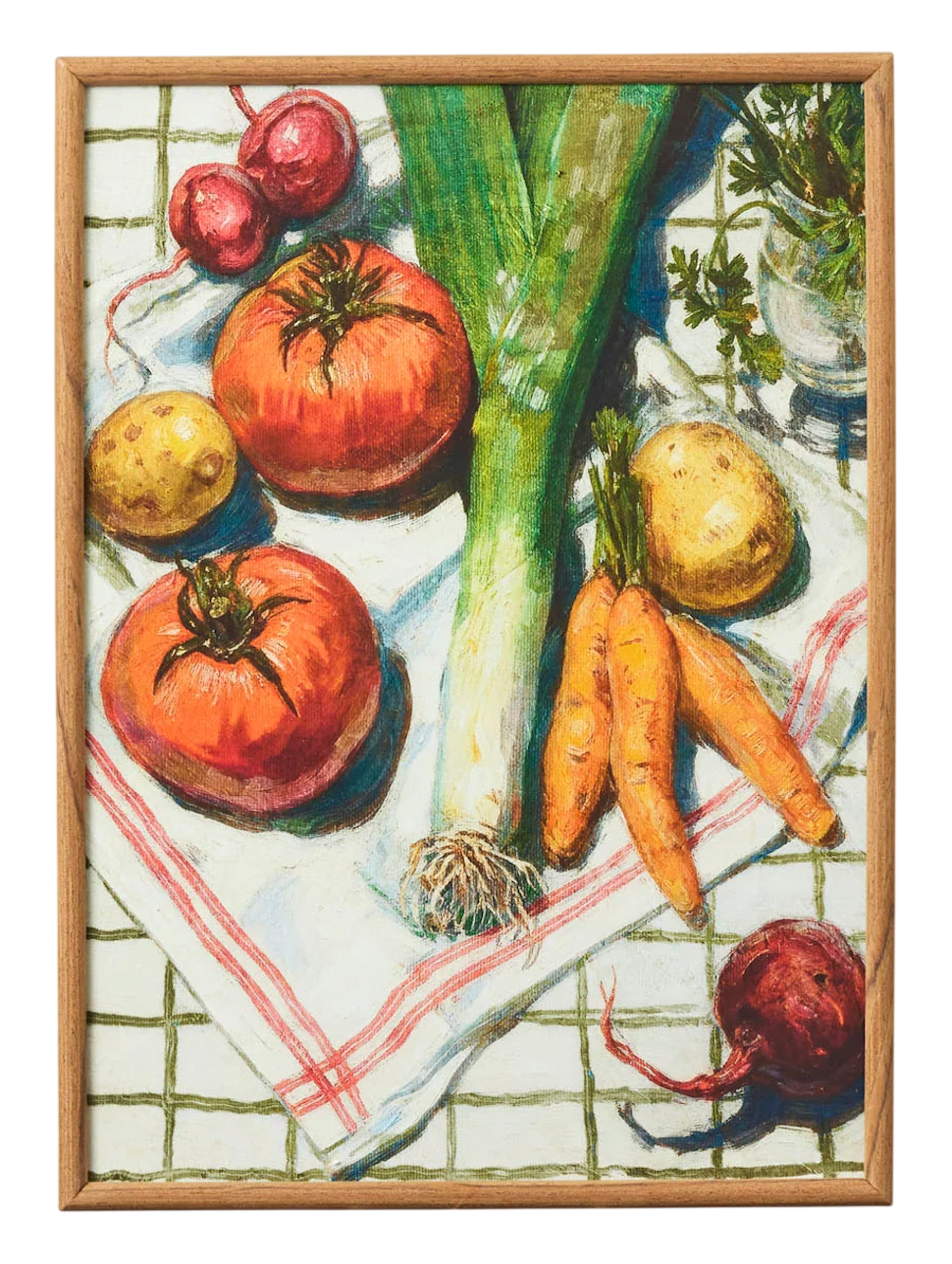 Salsa Framed Glass Print Assorted
