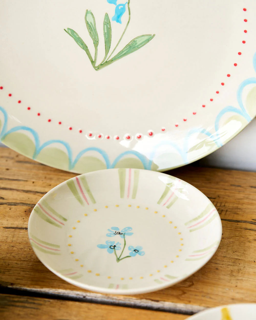 June's Garden Side Plate / Forget Me Not