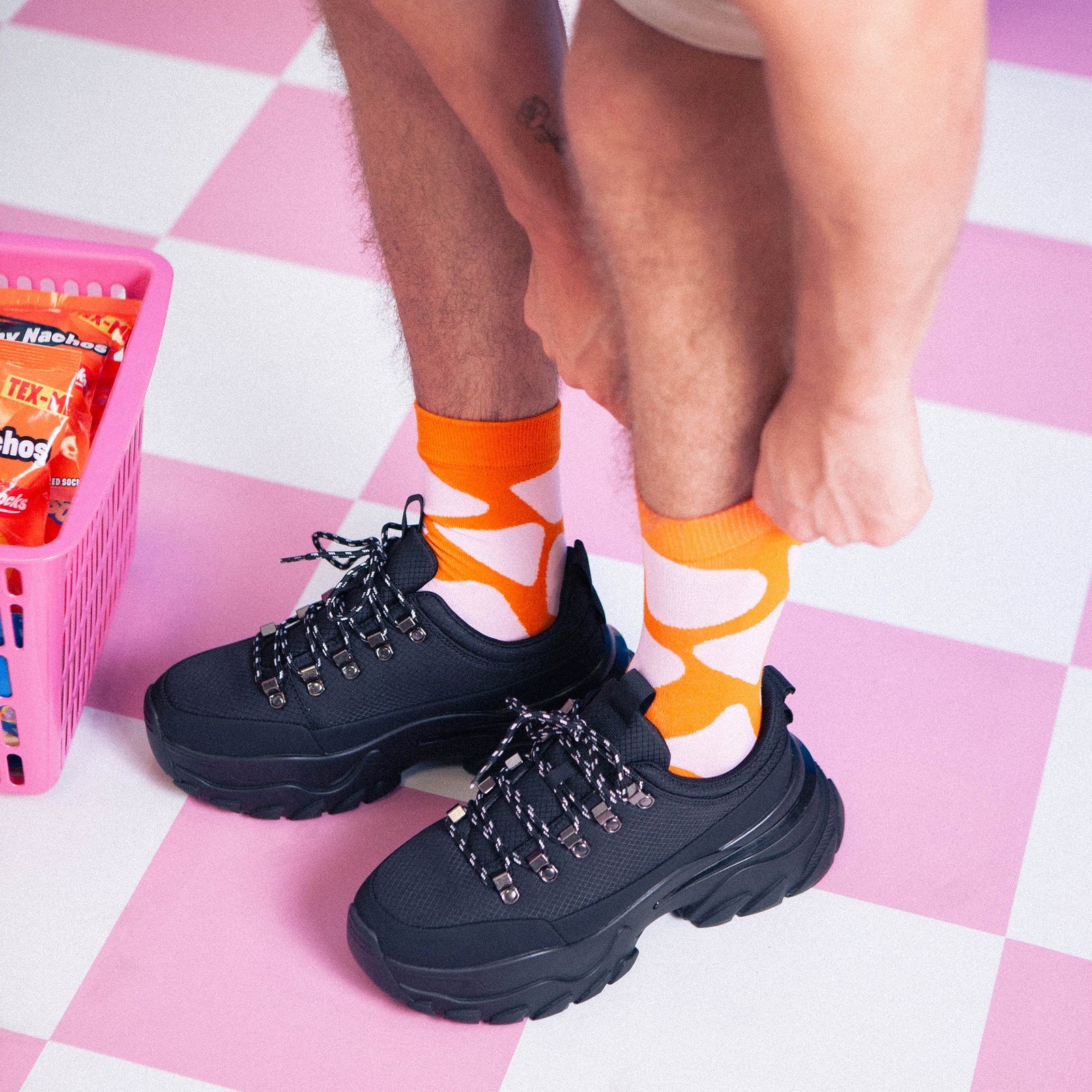 Socks Crunchy Nachos Cheese