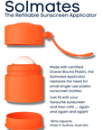 Refillable Sunscreen Applicator