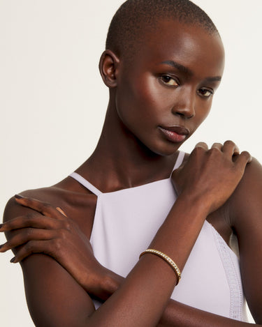 Ted Baker Clemara Crystal Hinge Bangle - Gold