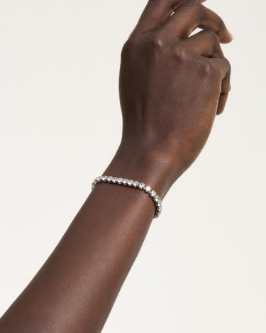 Ted Baker Melrah Crystal Adjustable Tennis Bracelet - Silver