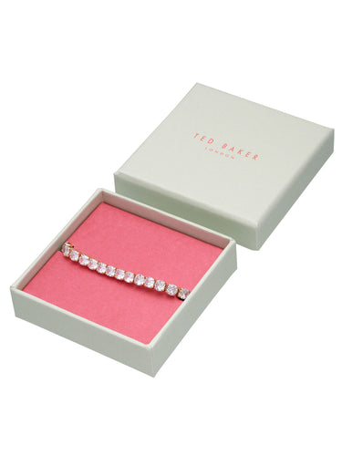 Ted Baker Melrah Crystal Adjustable Tennis Bracelet - Gold