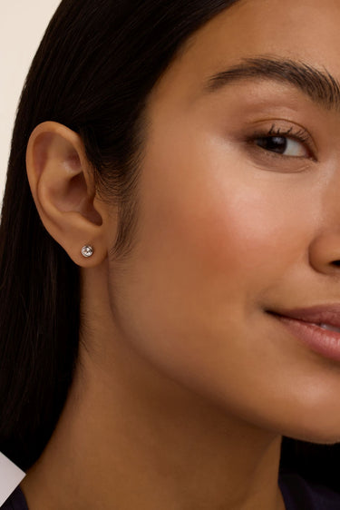 Ted Baker Sinee Mini Crystal Stud Earrings - Silver