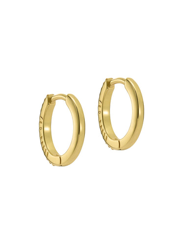 Ted Baker Heplie Crystal Hoop Earrings - Gold