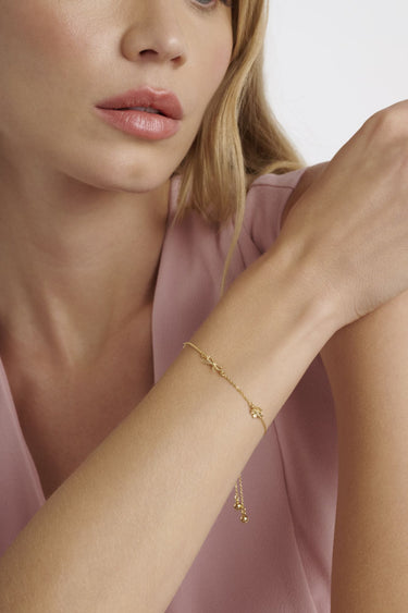 Ted Baker Ilona Mini Icons Adjustable Bracelet - Gold