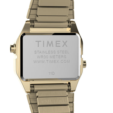 TIMEX Teeny Tiny 20mm Digital Watch - Gold