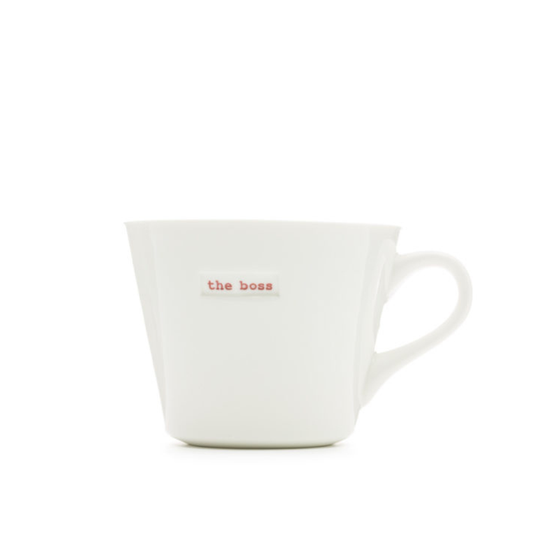 Bucket Mug - the boss