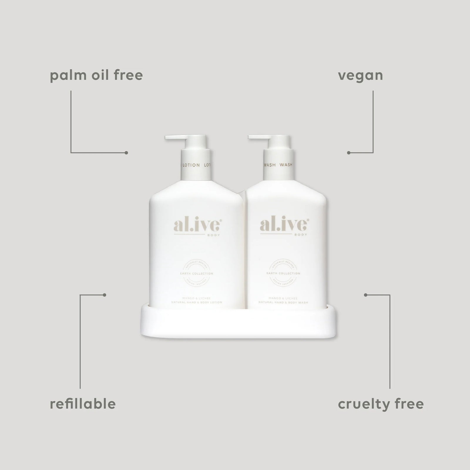 Wash & Lotion Duo - Mango & Lychee