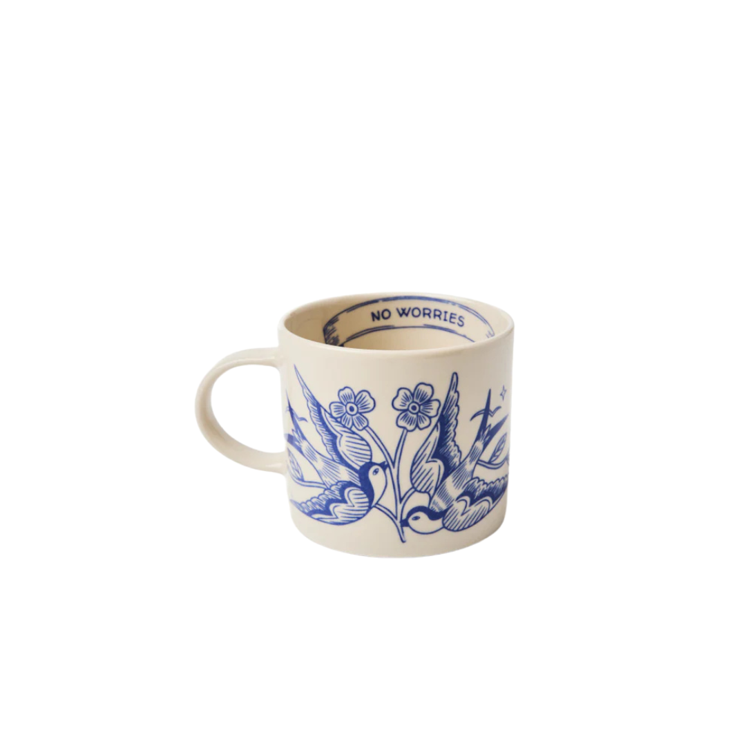 Inked Mug - No Worries