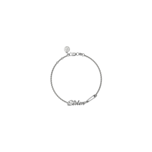 Sentimental Script Bracelet