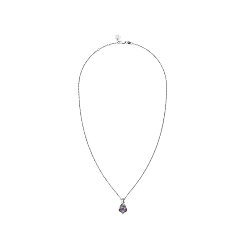 Jagged Teardrop Necklace
