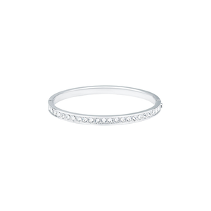 Ted Baker Clemara Crystal Hinge Bangle - Silver