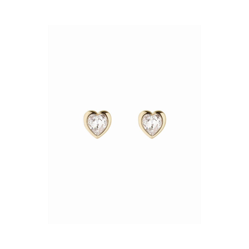 Ted Baker Han Crystal Heart Stud Earrings