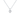Ted Baker Crystal Heart Pendant Necklace - Silver