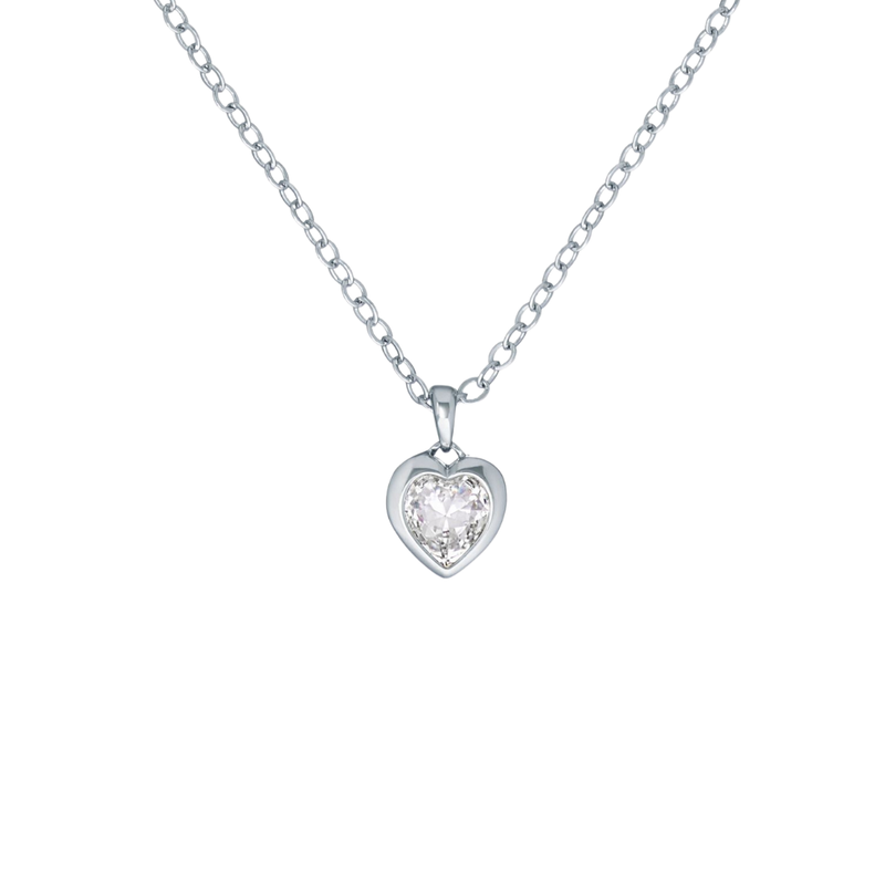 Ted Baker Crystal Heart Pendant Necklace