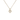 Ted Baker Crystal Heart Pendant Necklace - Gold