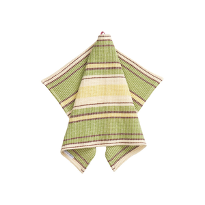 ISHANI STRIPE TEA TOWEL - PALM