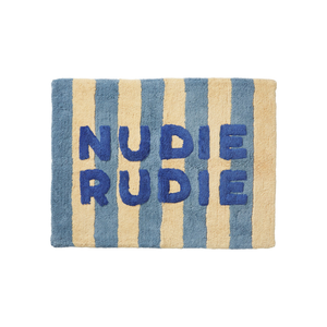 IRA NUDIE RUDIE BATH MAT - BLUE JEAN